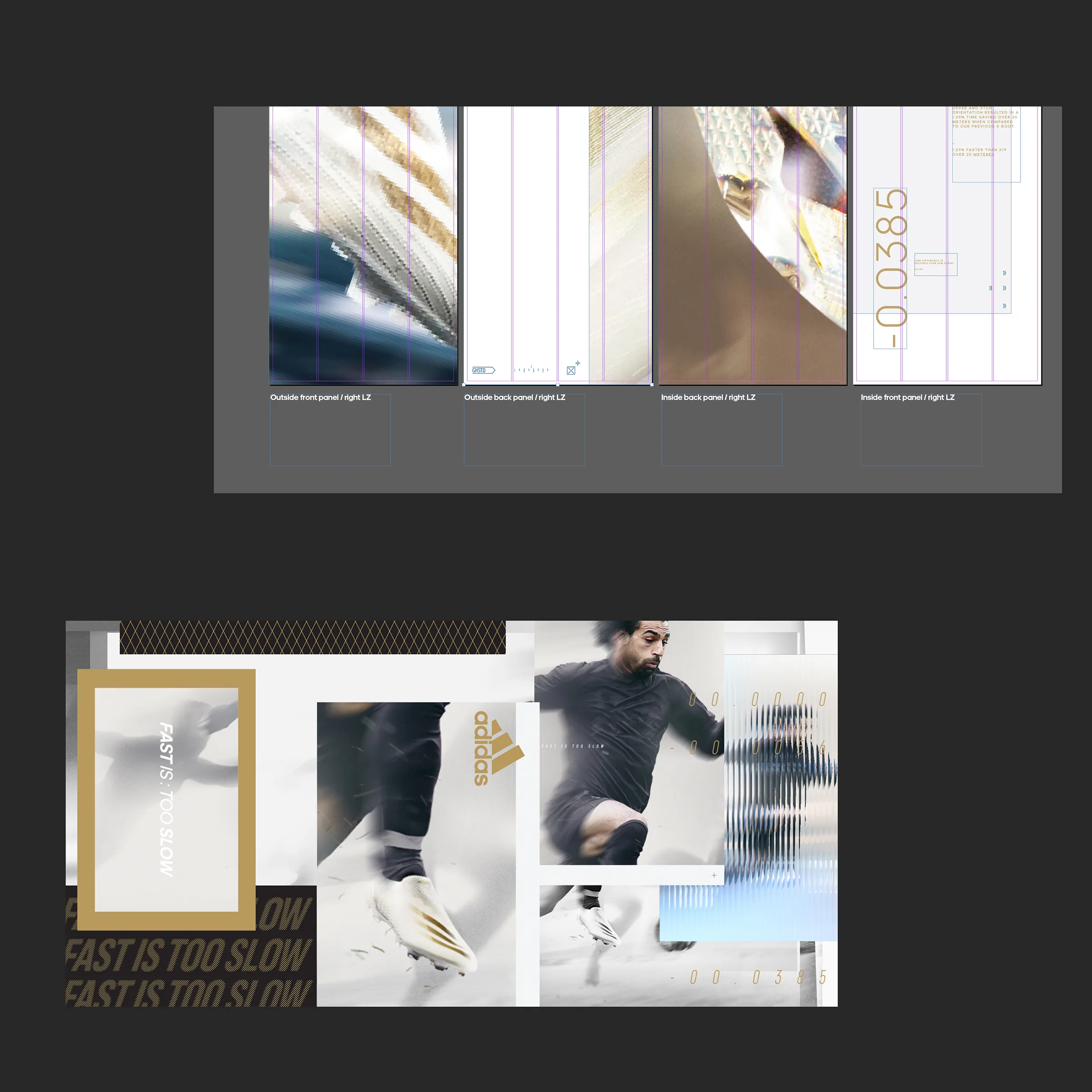 Working screenshots from InDesign elements