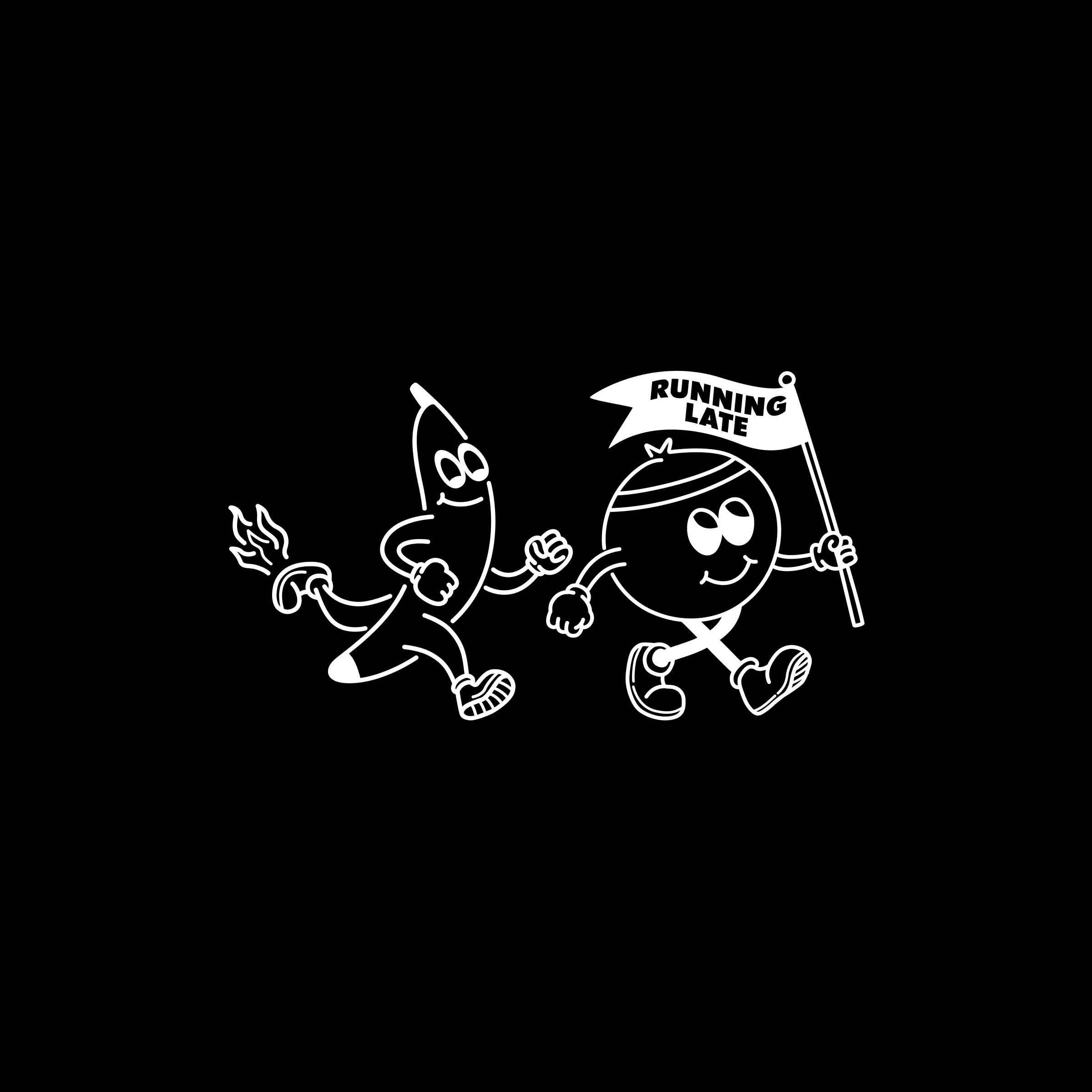Running Late characters